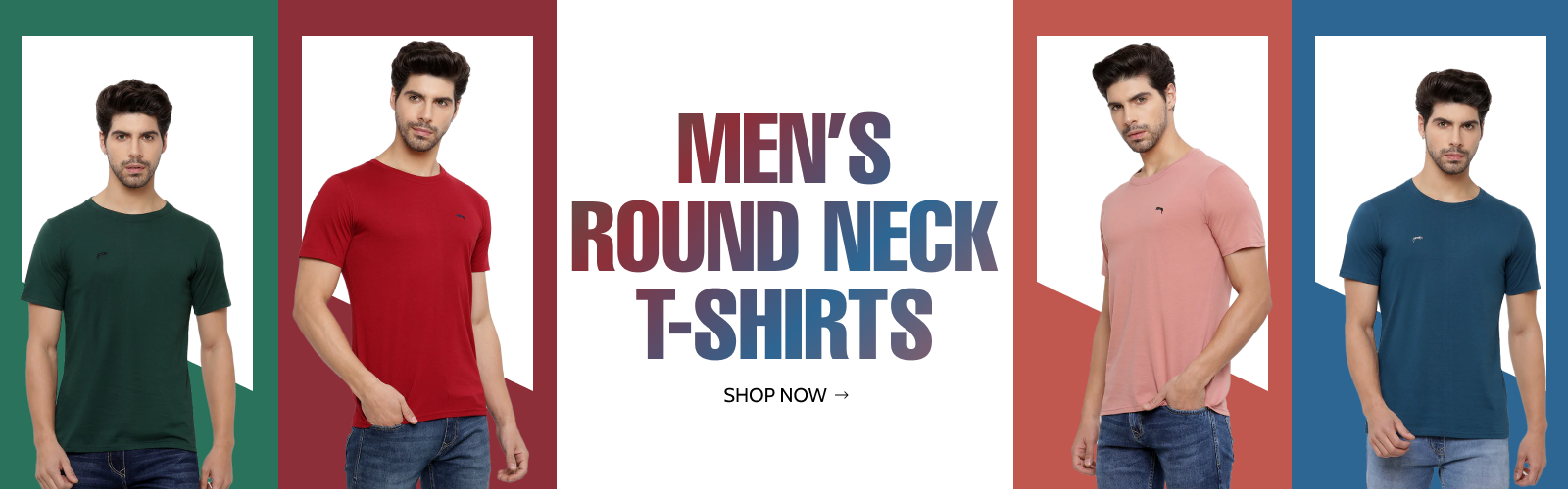Men's Round Neck T-Shirts
