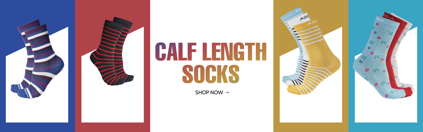 Calf Length Socks