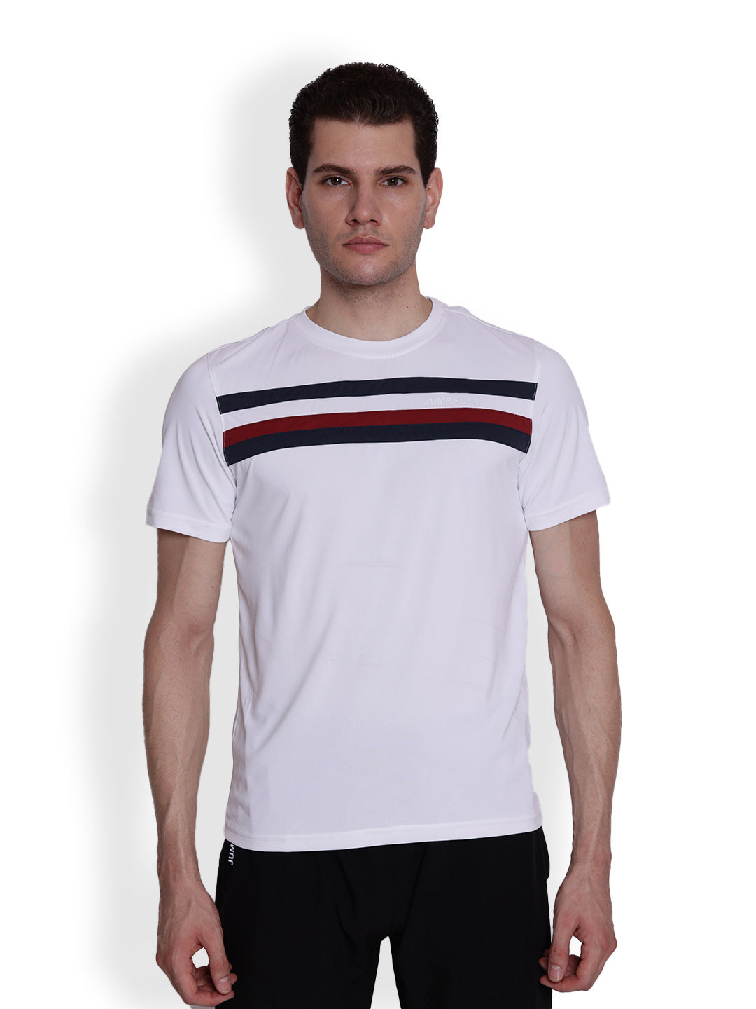 JUMP USA Mens Round Neck Half Sleeve T-shirt