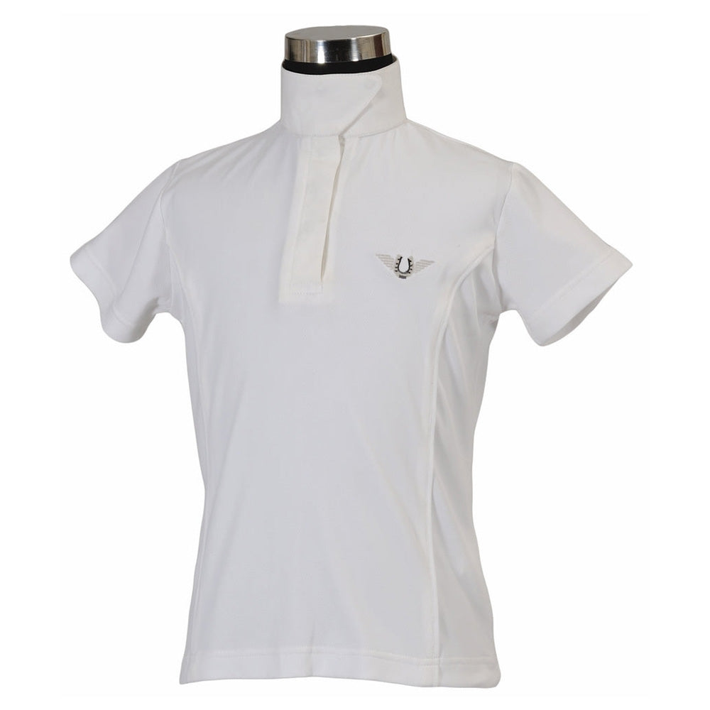 TuffRider Children's Kirby Kwik Dry Short Sleeve Show Shirt