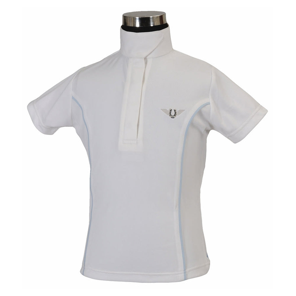 TuffRider Children's Kirby Kwik Dry Short Sleeve Show Shirt