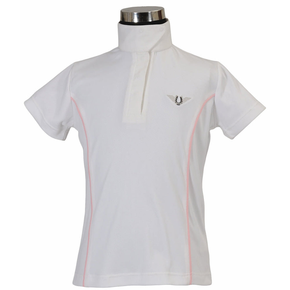 TuffRider Children's Kirby Kwik Dry Short Sleeve Show Shirt