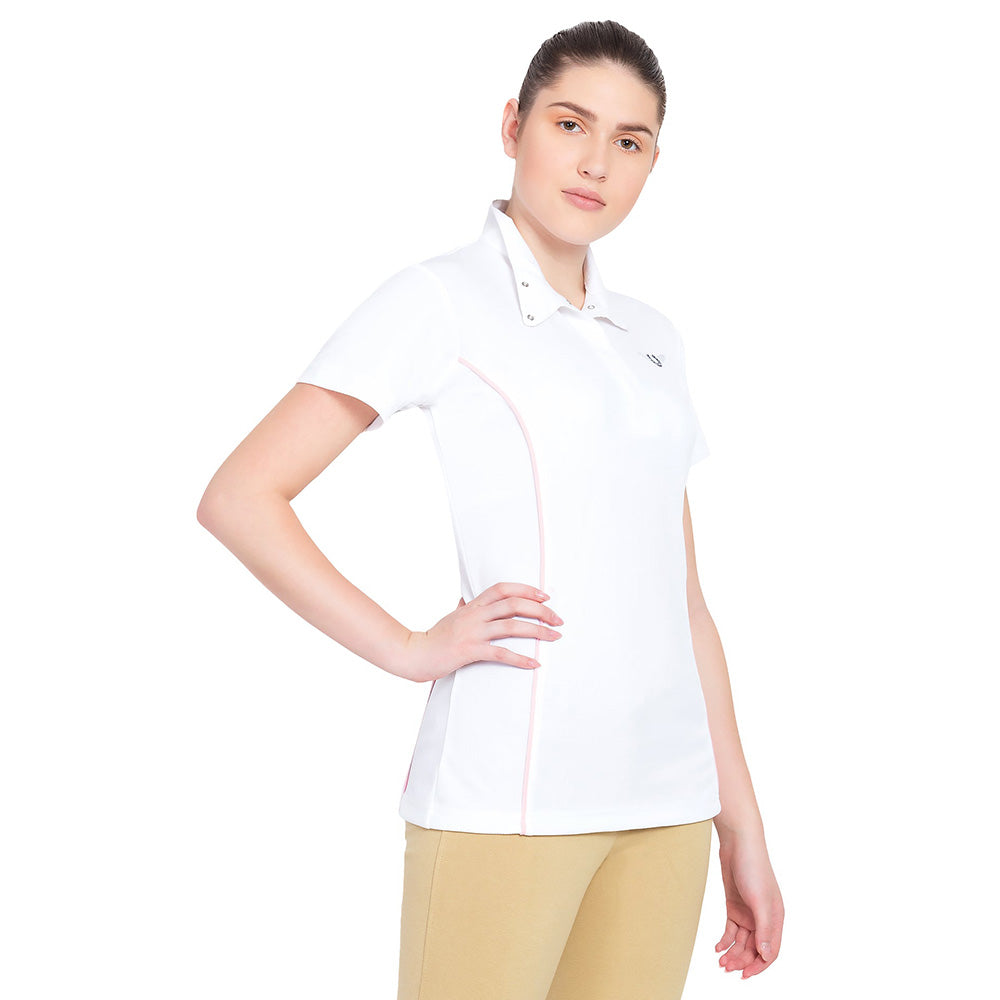 TuffRider Ladies Kirby Kwik Dry Short Sleeve Show Shirt