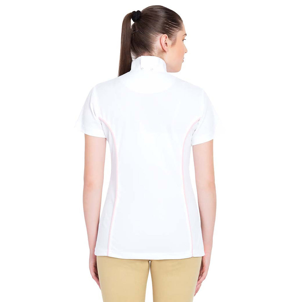 TuffRider Ladies Kirby Kwik Dry Short Sleeve Show Shirt