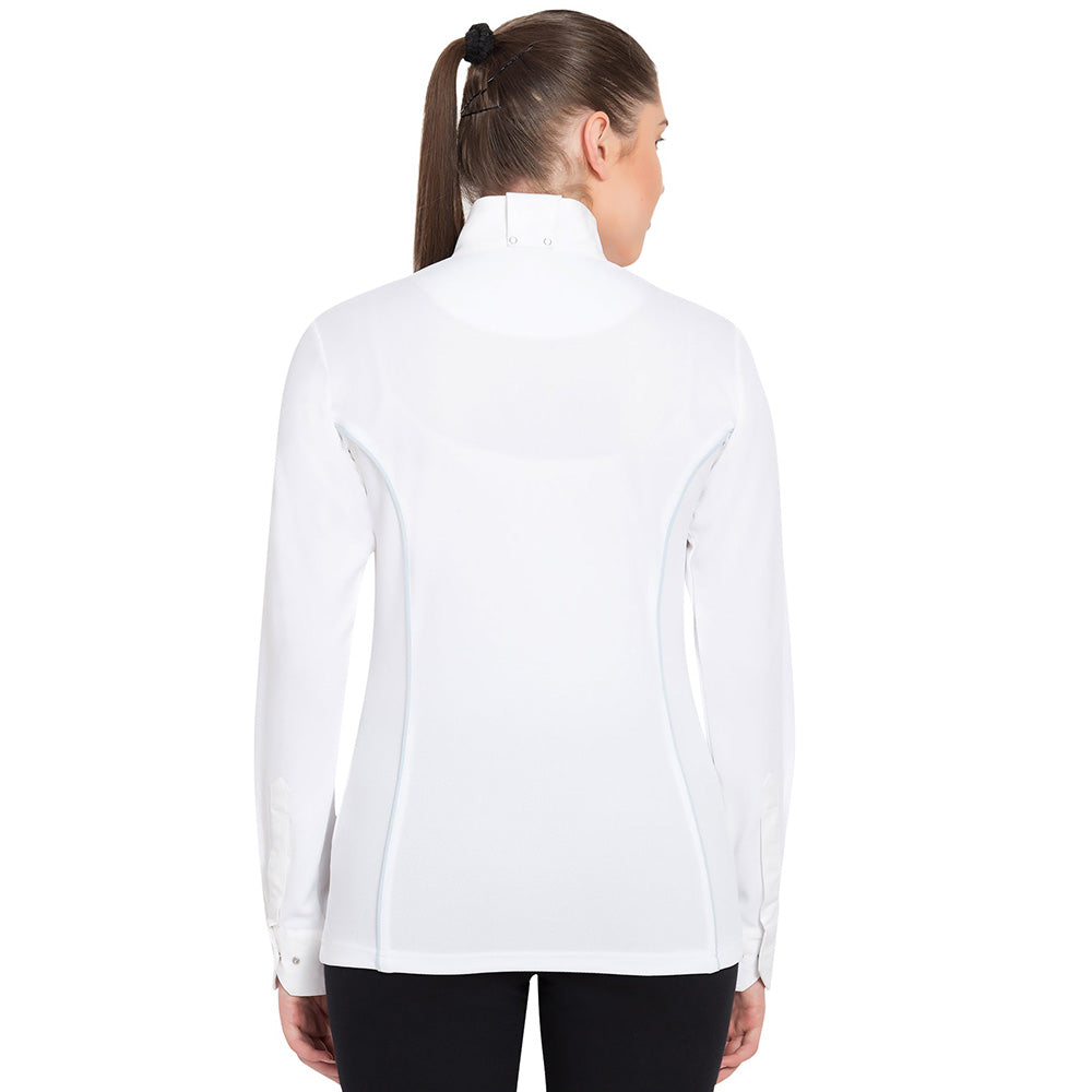 TuffRider Ladies Kirby Kwik Dry Long Sleeve Show Shirt