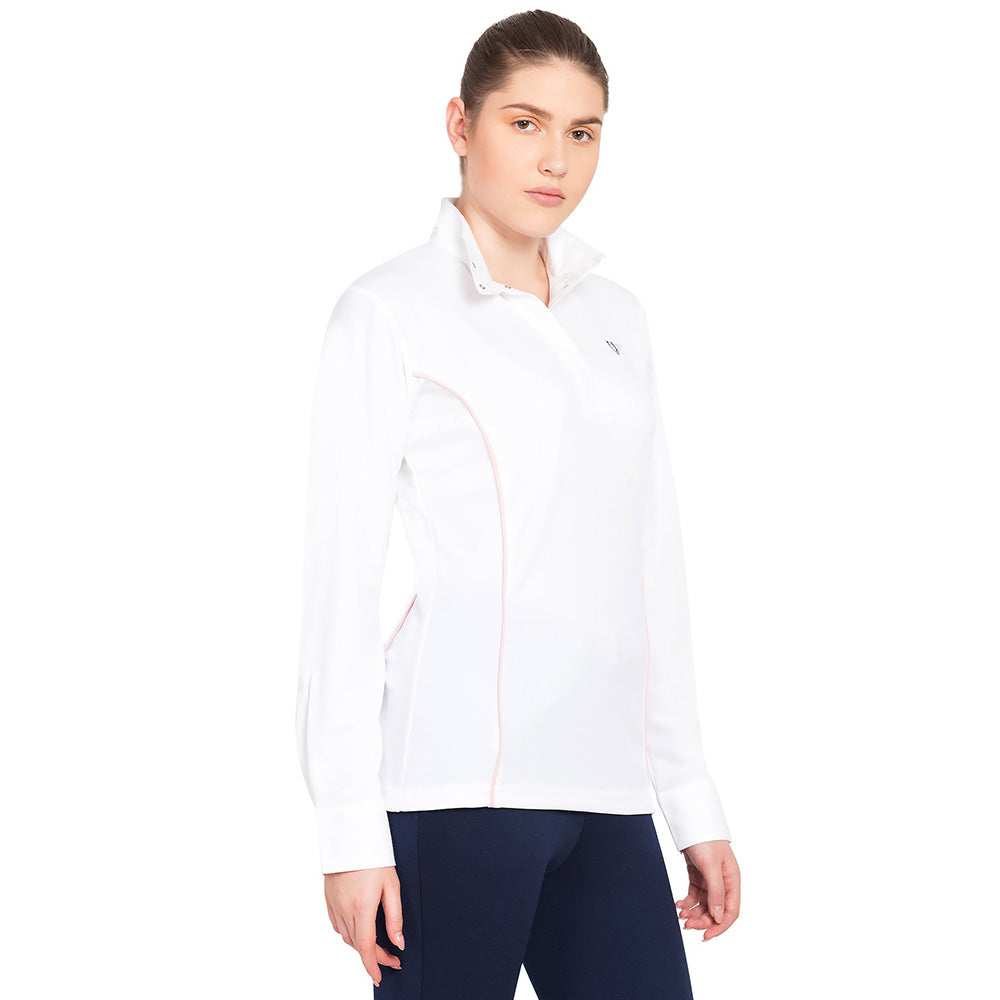 TuffRider Ladies Kirby Kwik Dry Long Sleeve Show Shirt