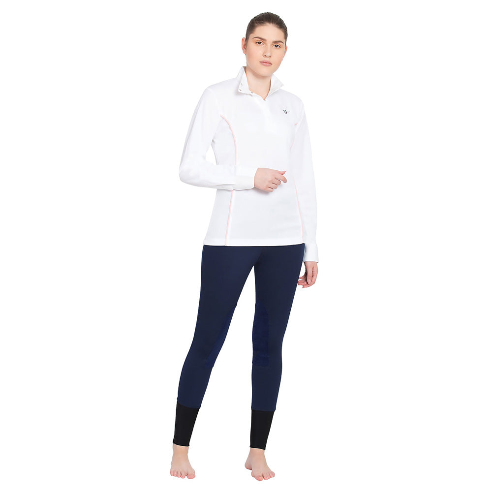 TuffRider Ladies Kirby Kwik Dry Long Sleeve Show Shirt