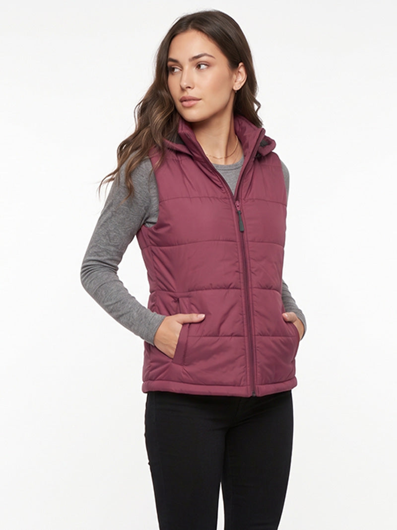 Jump USA Ladies Puffer Vest Jacket