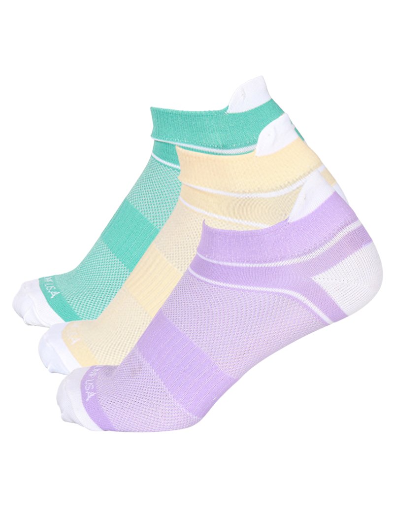 JUMP USA AeroCool Lite Socks (Set of 3)