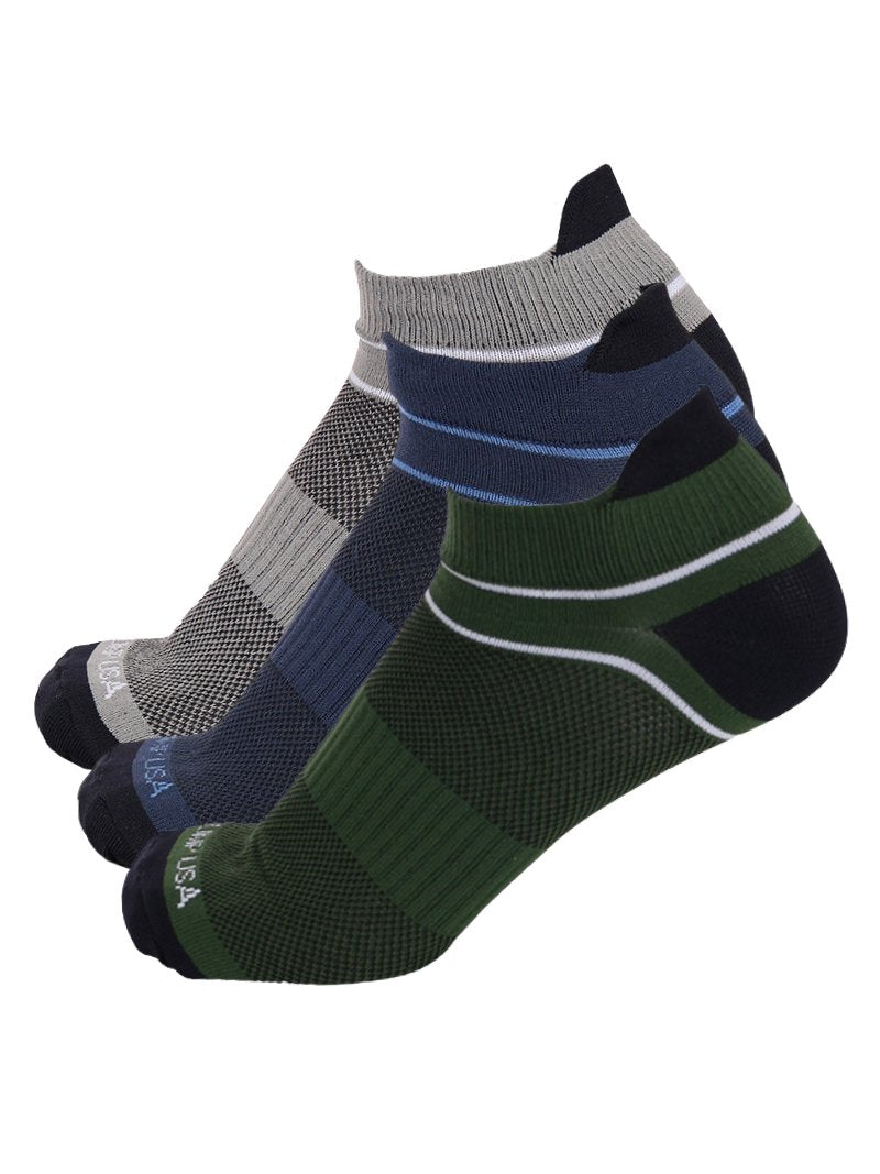 JUMP USA AeroCool Lite Socks (Set of 3)