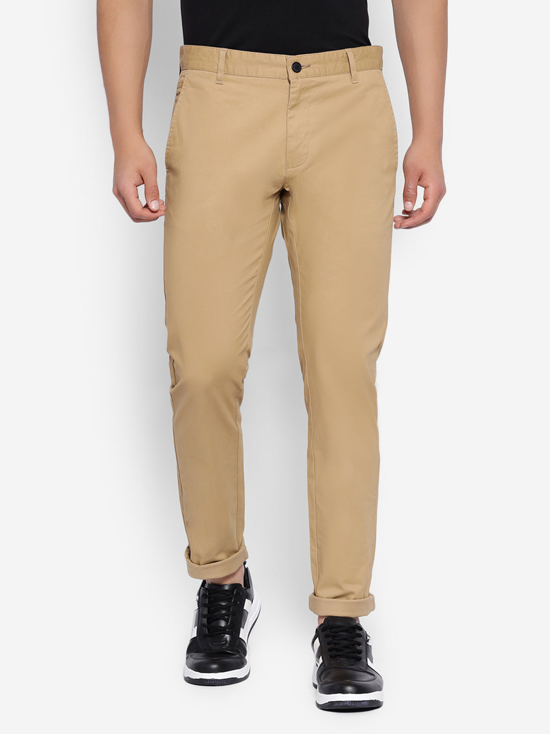 JUMP USA Men's Premium Slim Fit Sustainable Chinos