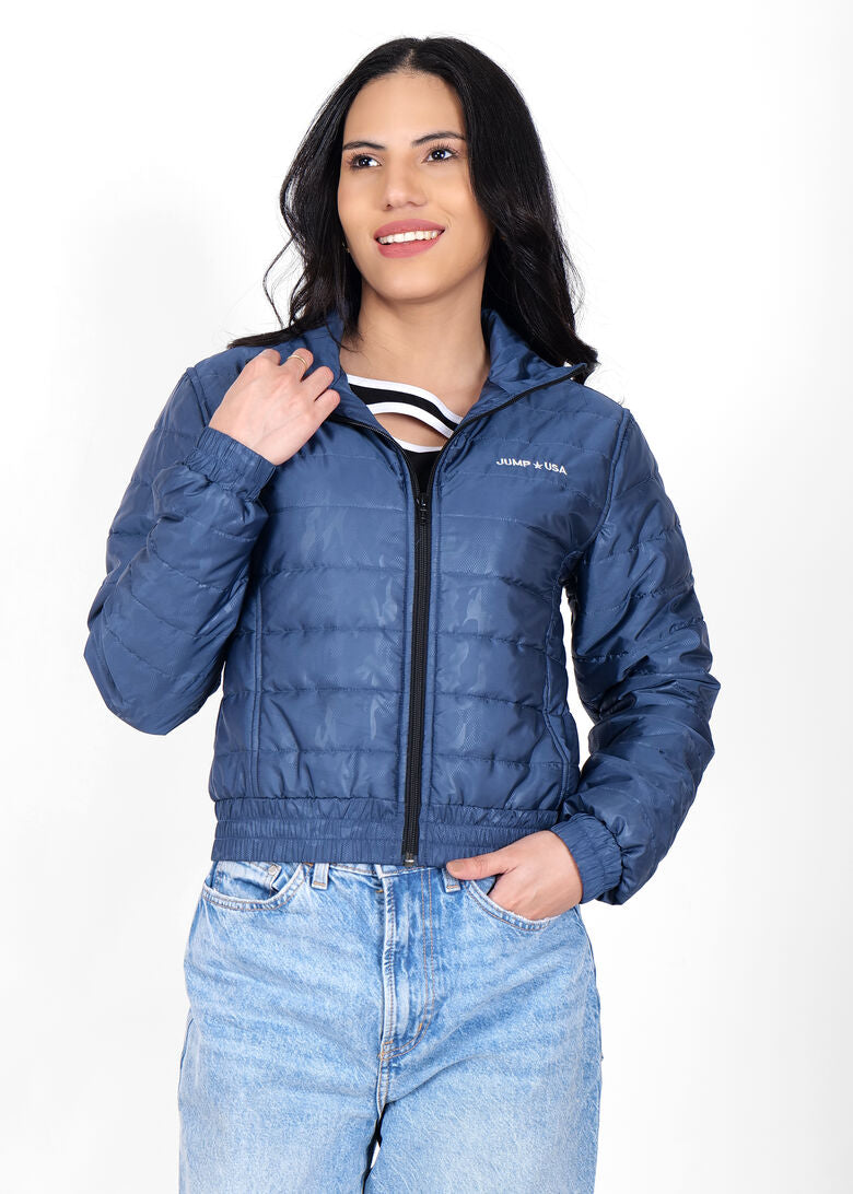 JUMP USA Women Frost Defense Airforce Quilted Jacket