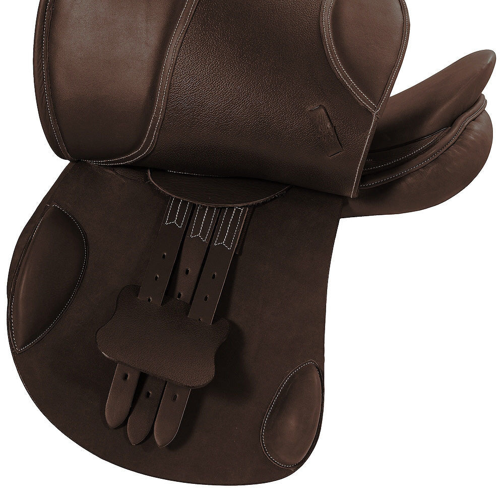 Henri de Rivel Carmel Covered Close Contact Jumping Saddle - Breeches.com