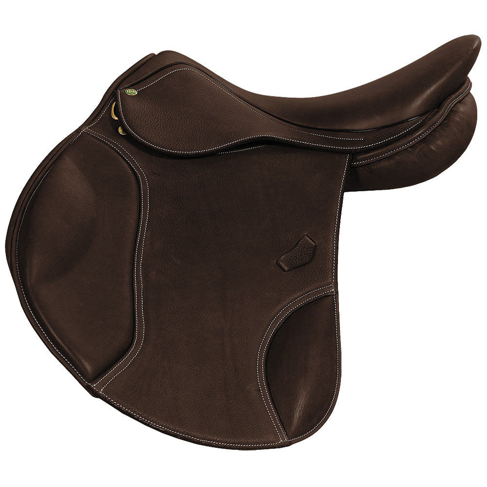 Henri de Rivel Carmel Covered Close Contact Jumping Saddle - Breeches.com