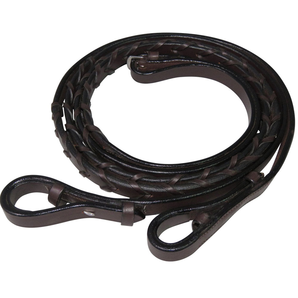 Henri De Rivel Flat Laced Reins - Breeches.com
