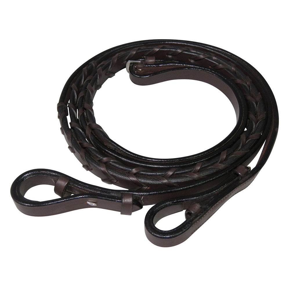 Henri De Rivel Flat Laced Reins - Breeches.com