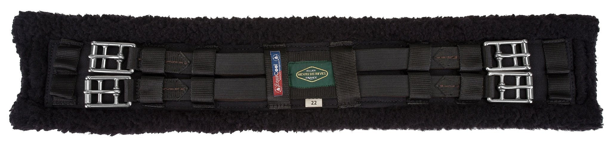 Henri de Rivel Dressage EquiCool Fleece Girth - Breeches.com
