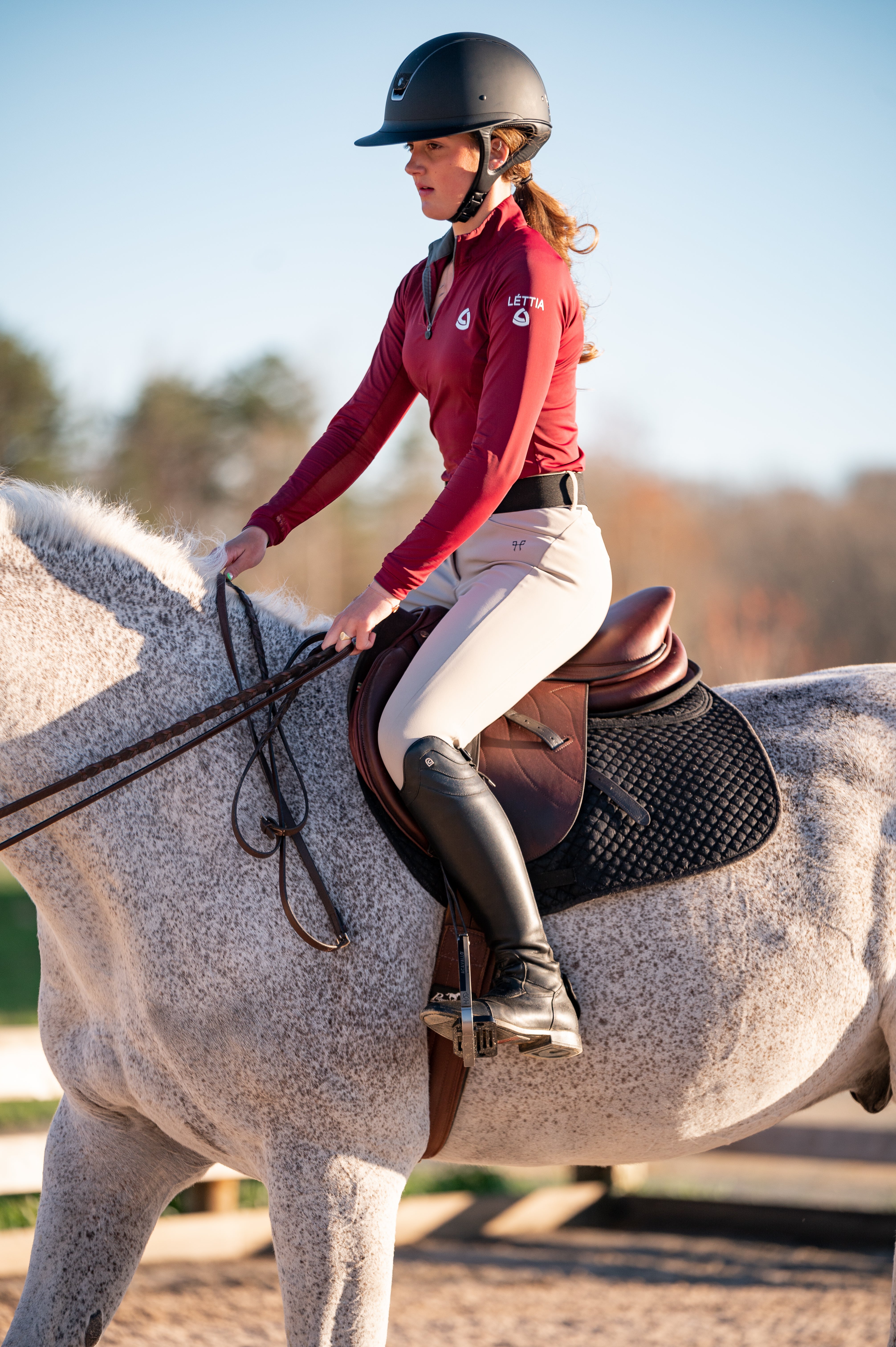 Henri de Rivel Laureate IGP Saddle