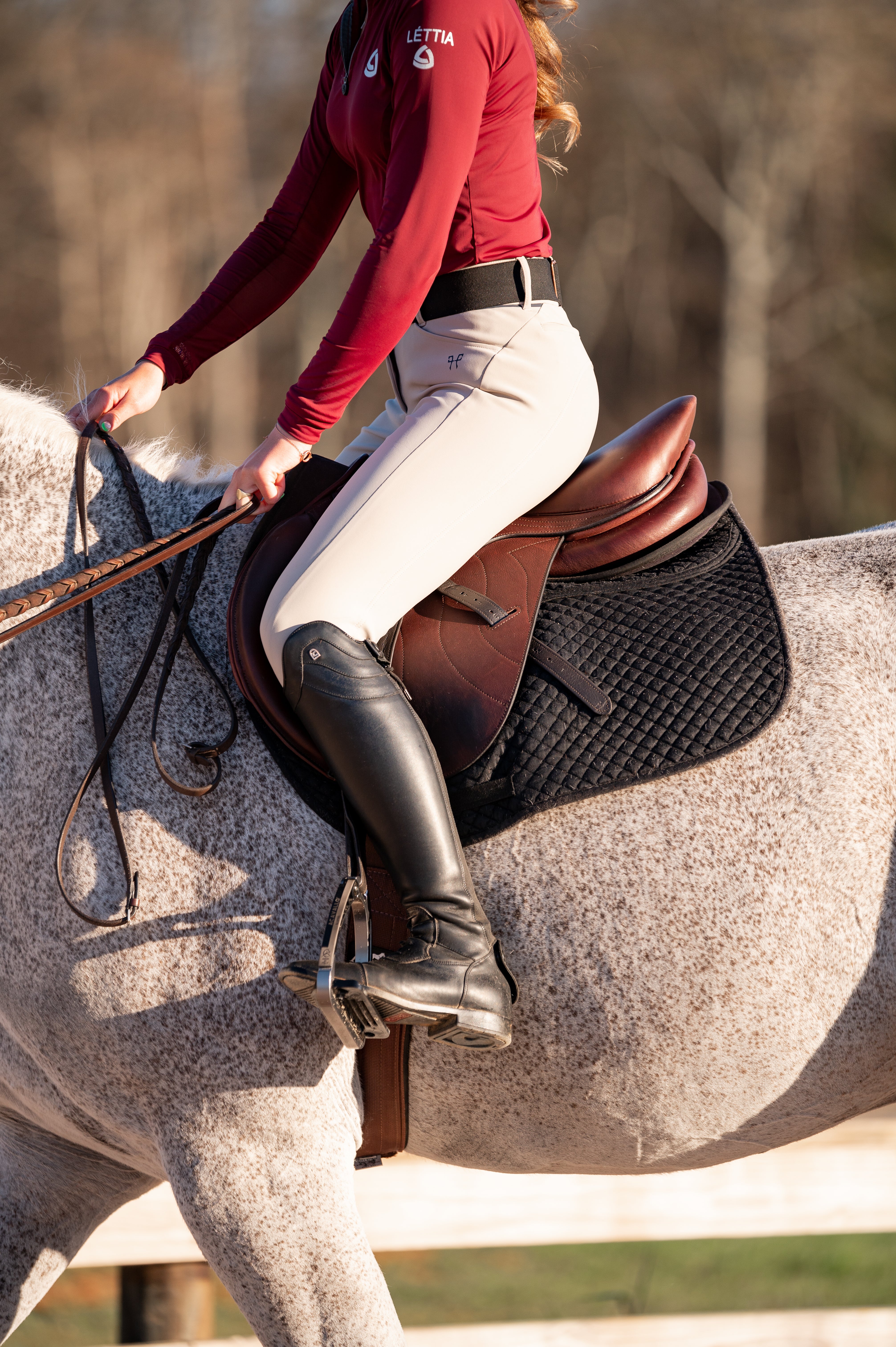 Henri de Rivel Laureate IGP Saddle