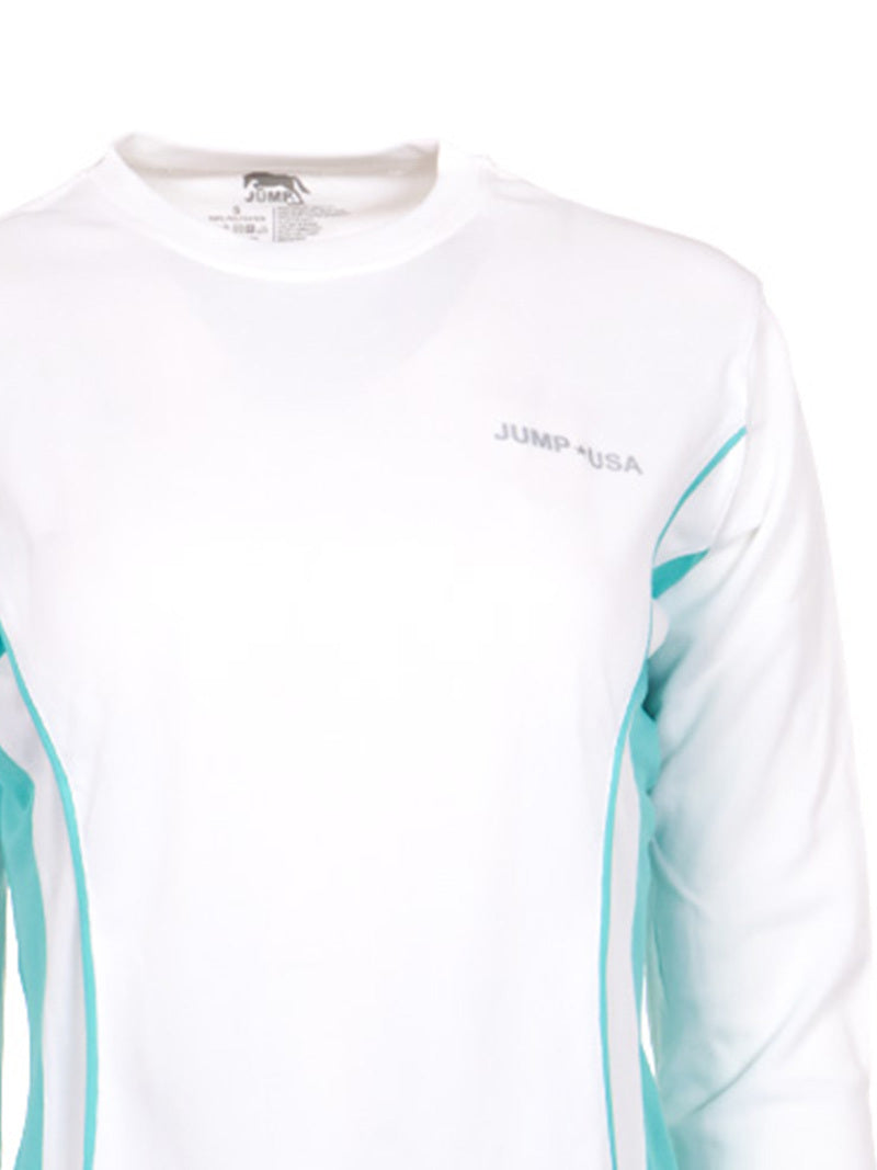 JUMP USA Women’s Quick-Dry Long Sleeve Sports T-Shirt for Running & Gym