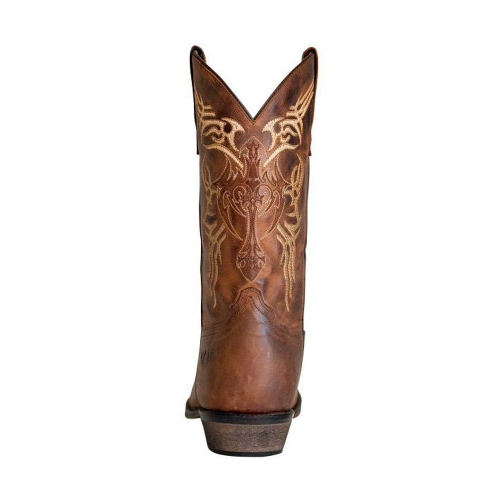 TuffRider Men's Lamar Wide Square Toe Western Boot
