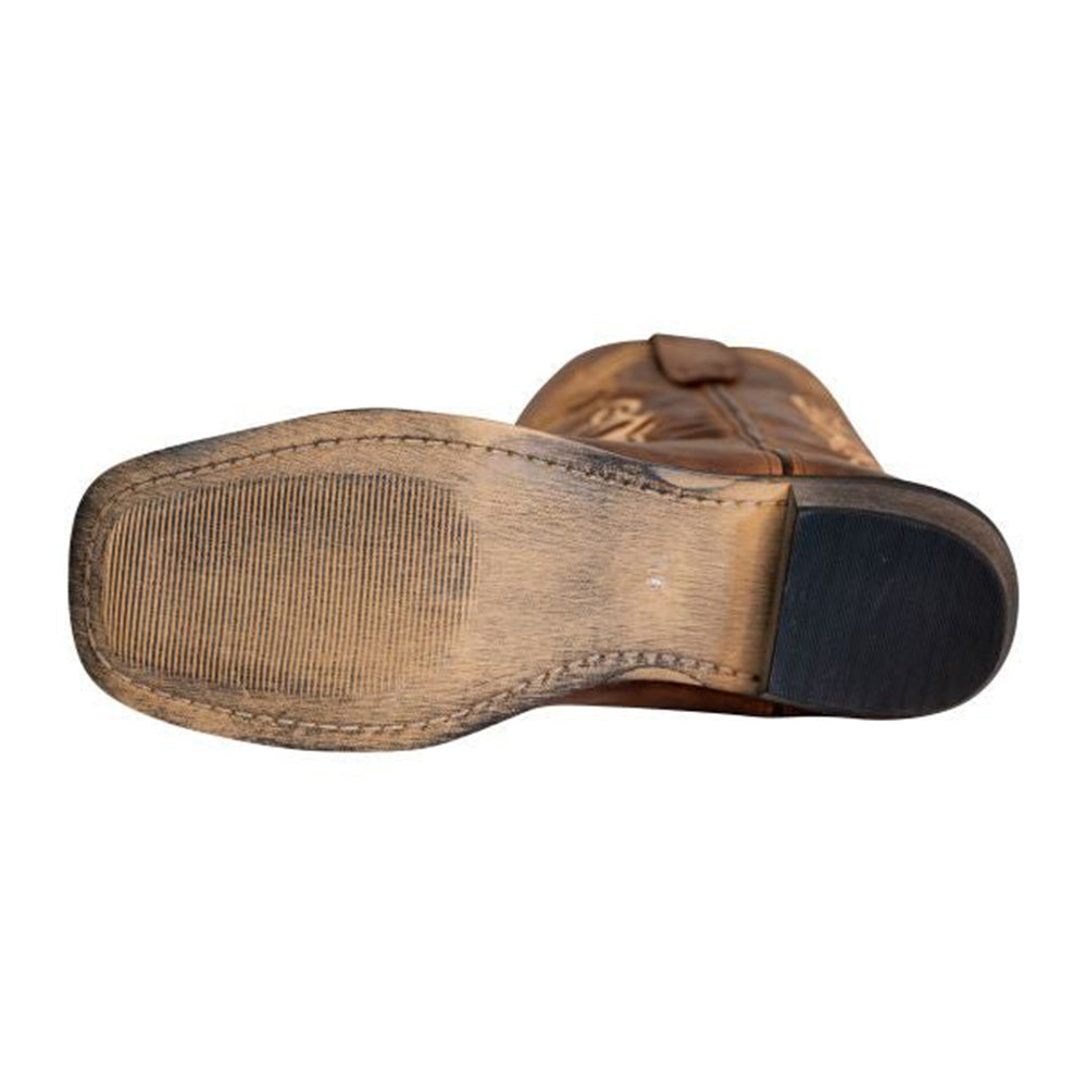 TuffRider Men's Lamar Wide Square Toe Western Boot