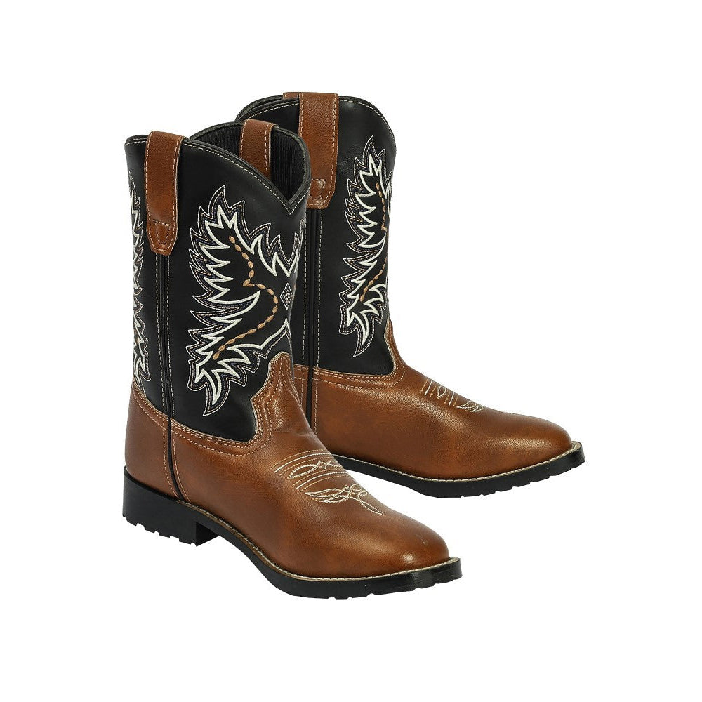 TuffRider Youth Olympic Square Toe Western Boot