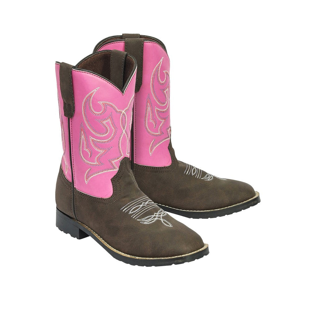 TuffRider Youth Voyageurs Square Toe Western Boot