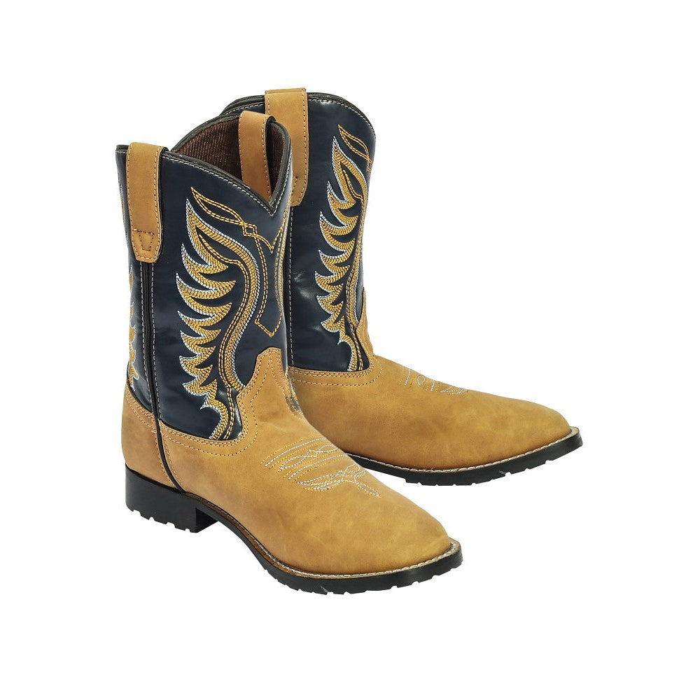 TuffRider Youth Lassen Rounded Toe Western Boot