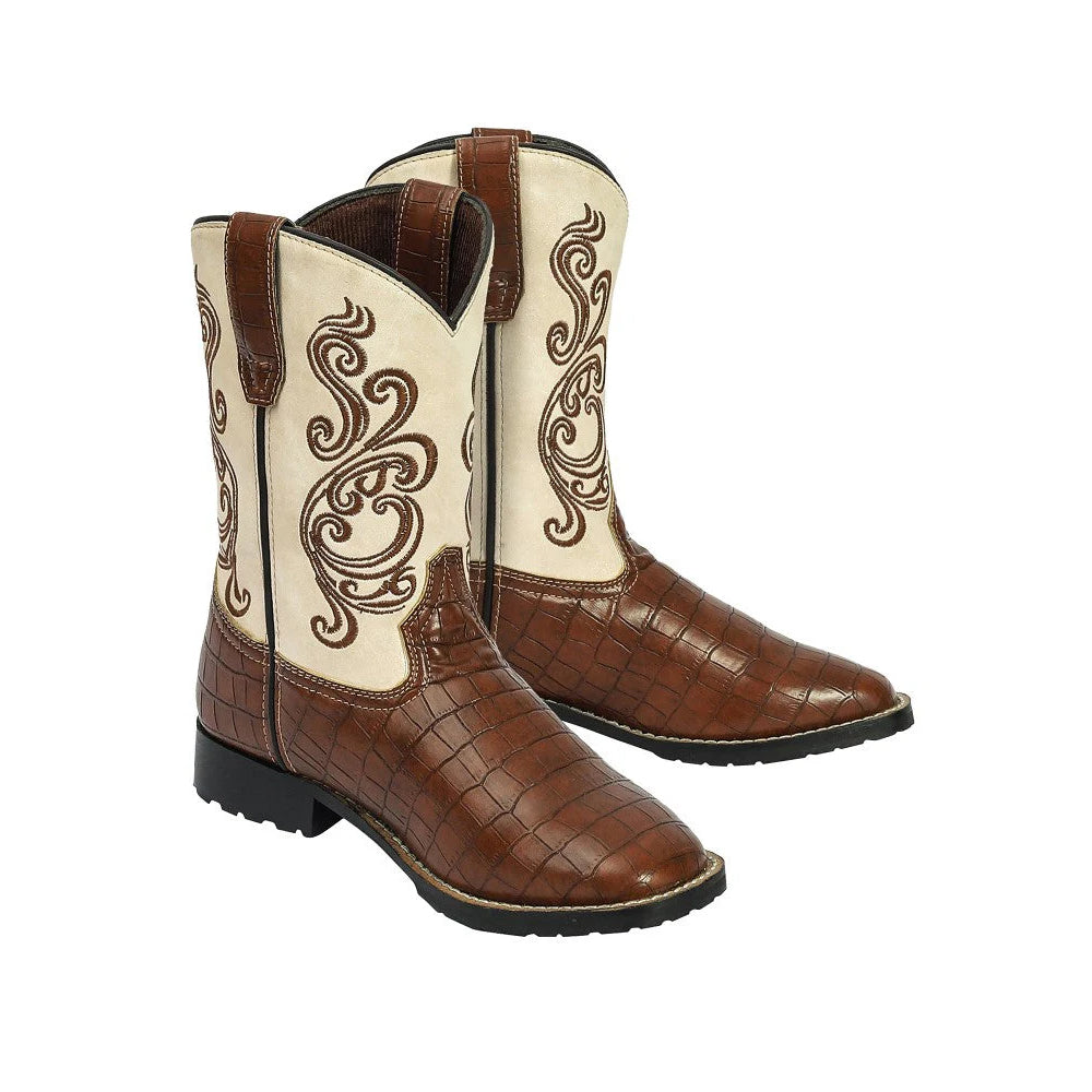 TuffRider Youth Shenandoah Rounded Toe Western Boot