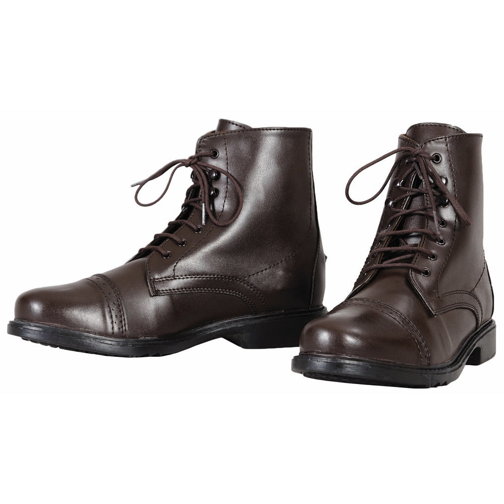 TuffRider Children's Starter Lace Up Laced Paddock Boots - Breeches.com