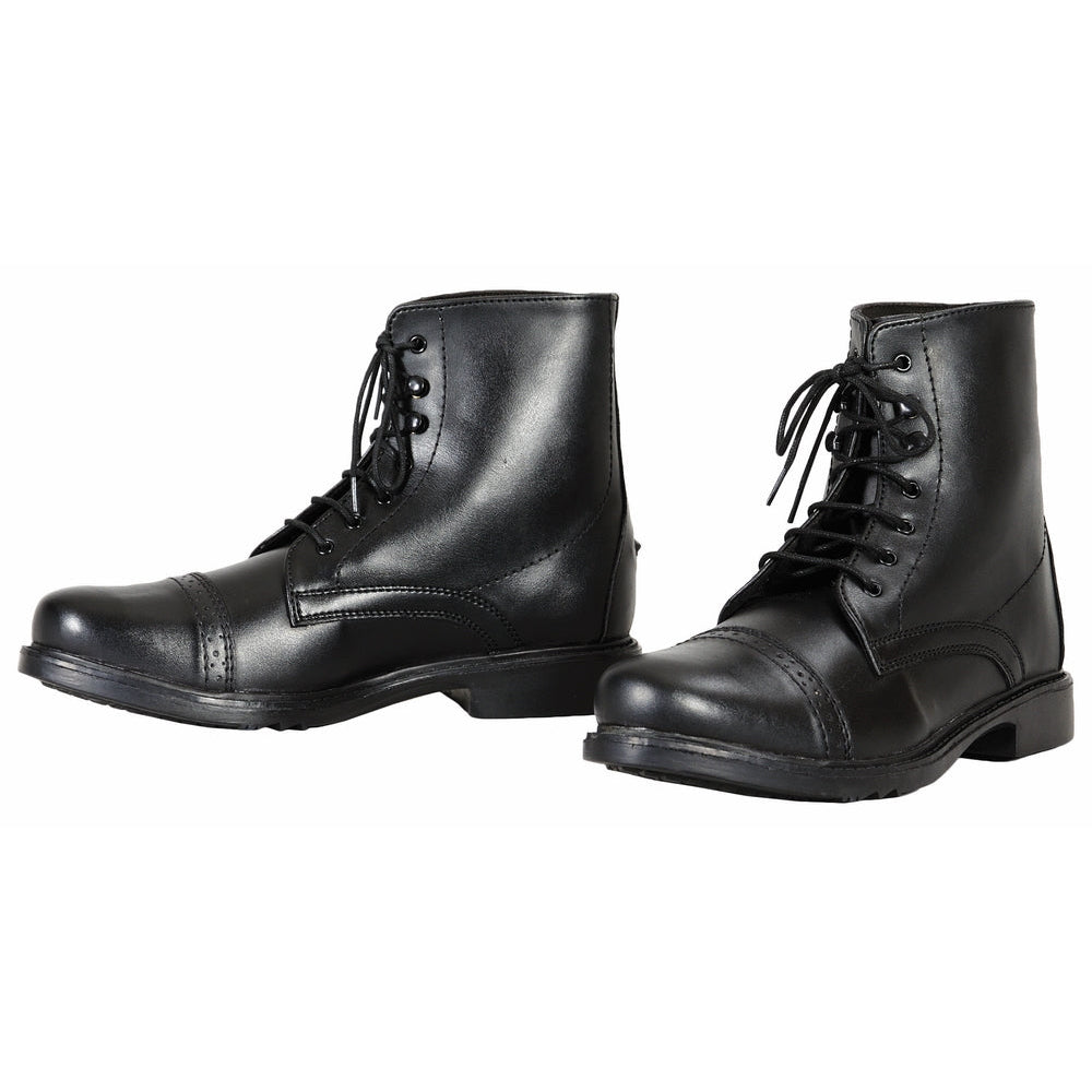 TuffRider Children's Starter Lace Up Laced Paddock Boots - Breeches.com