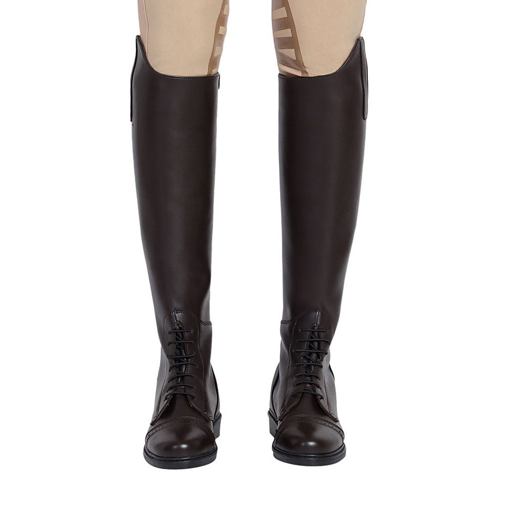 TuffRider Ladies Starter Back Zip Field Boots in Synthetic Leather - Breeches.com