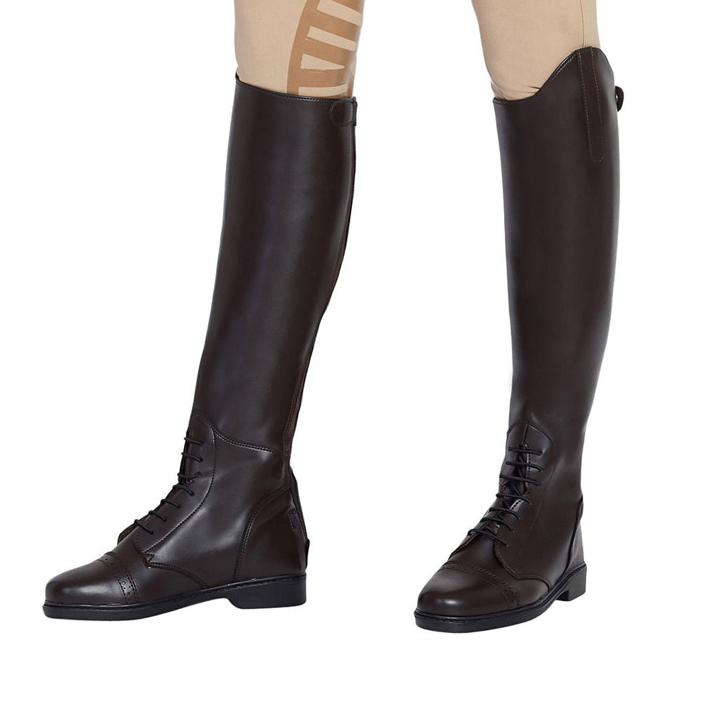 TuffRider Ladies Starter Back Zip Field Boots in Synthetic Leather - Breeches.com