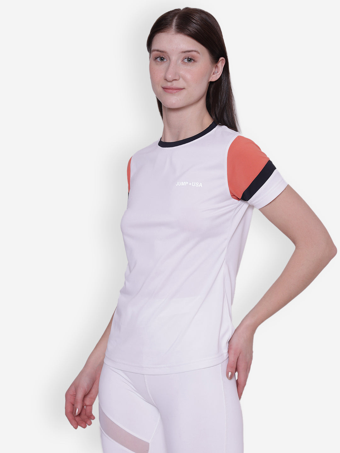 JUMP USA Ladies Round Neck T-Shirt