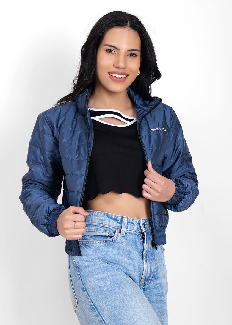 JUMP USA Women Frost Defense Airforce Quilted Jacket