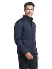 Jump USA Men's Mock Collar Quilted Jacket