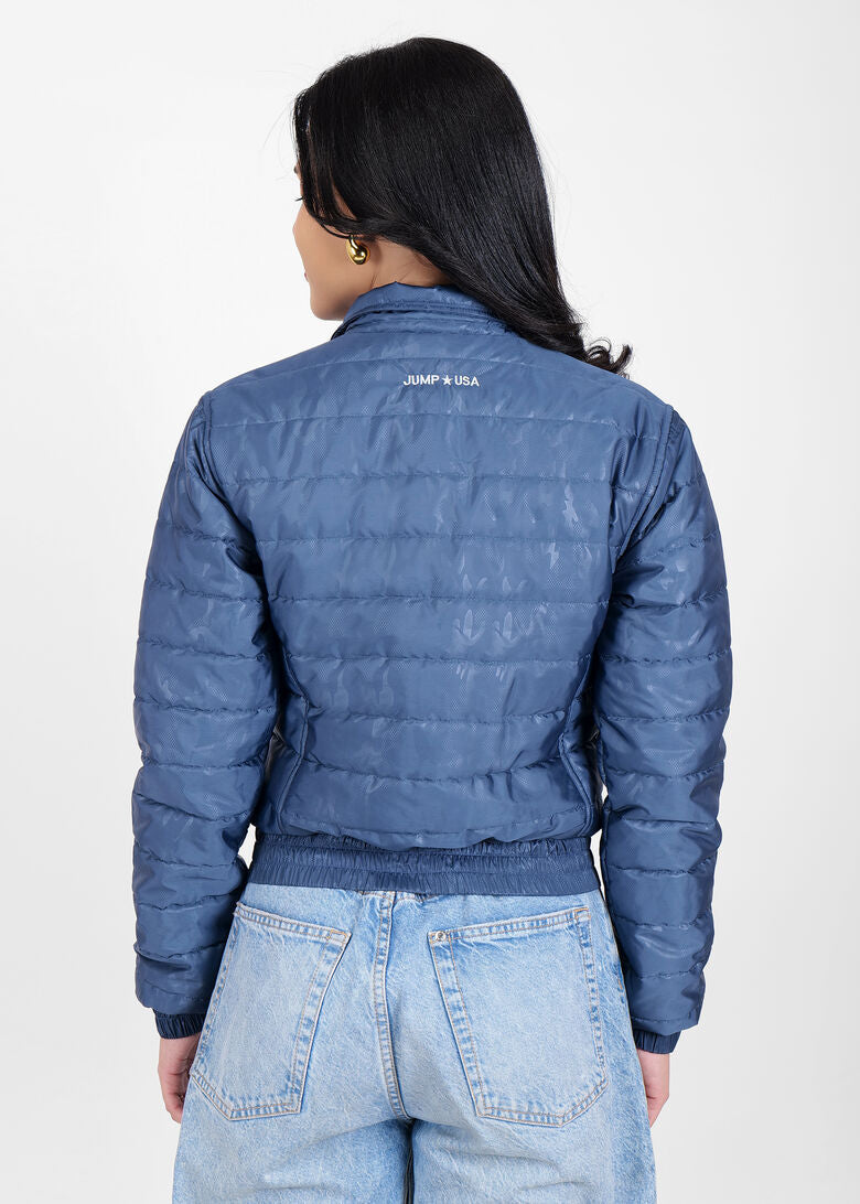 JUMP USA Women Frost Defense Airforce Quilted Jacket