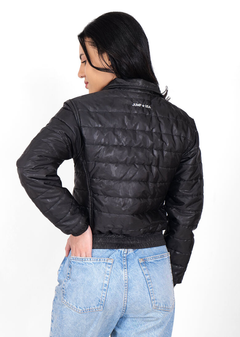 JUMP USA Women Frost Defense Airforce Quilted Jacket