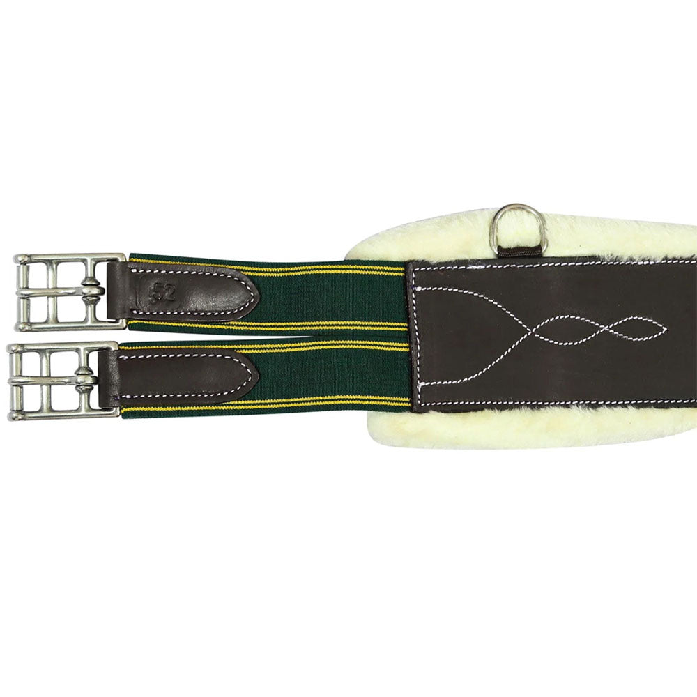 Henri de Rivel Anatomic Jumping Belly Guard Girth with Sherpa Fleece