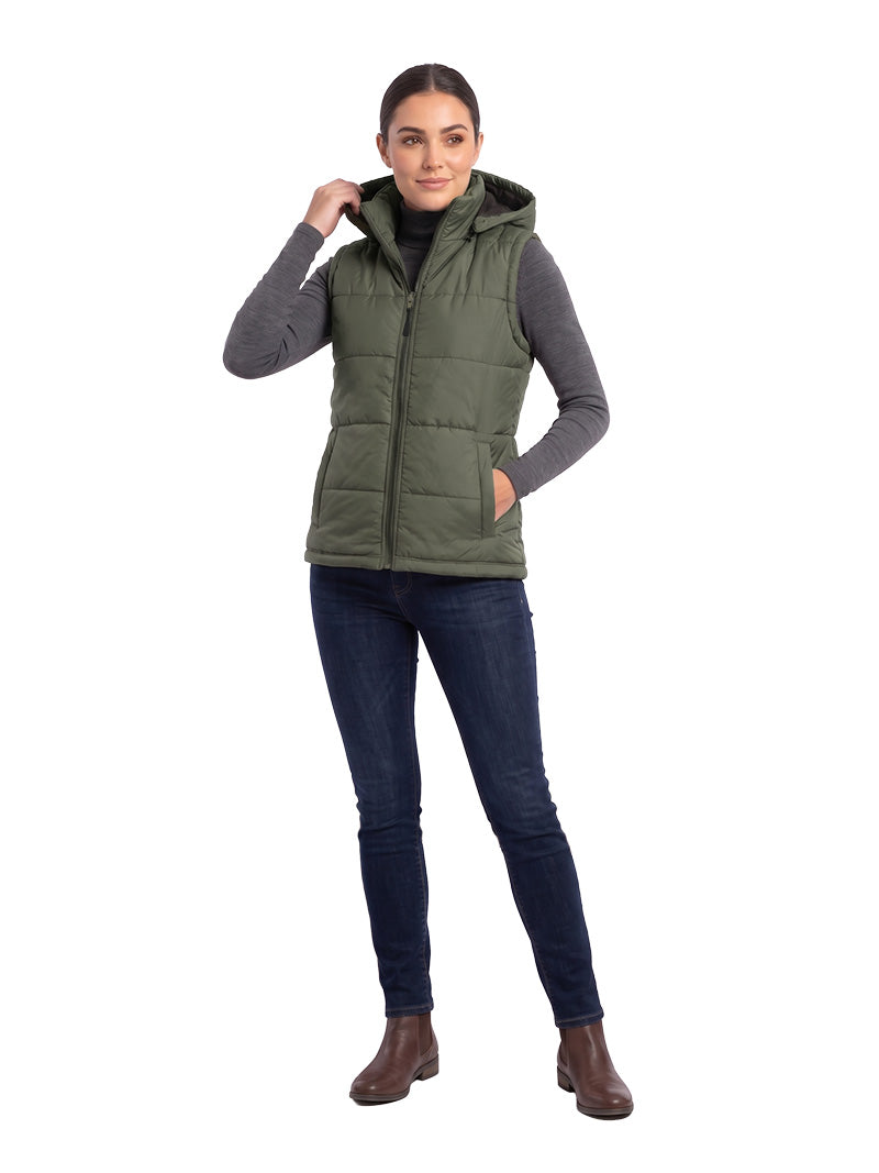 Jump USA Ladies Puffer Vest Jacket