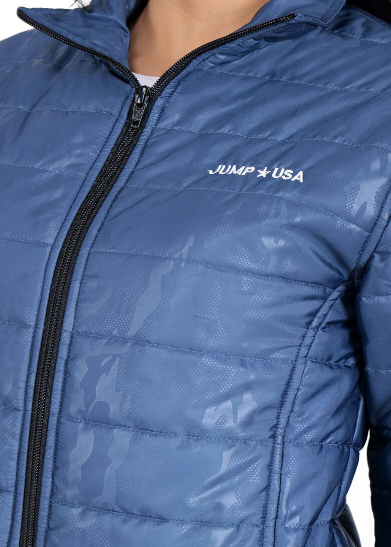 JUMP USA Women Frost Defense Airforce Quilted Jacket