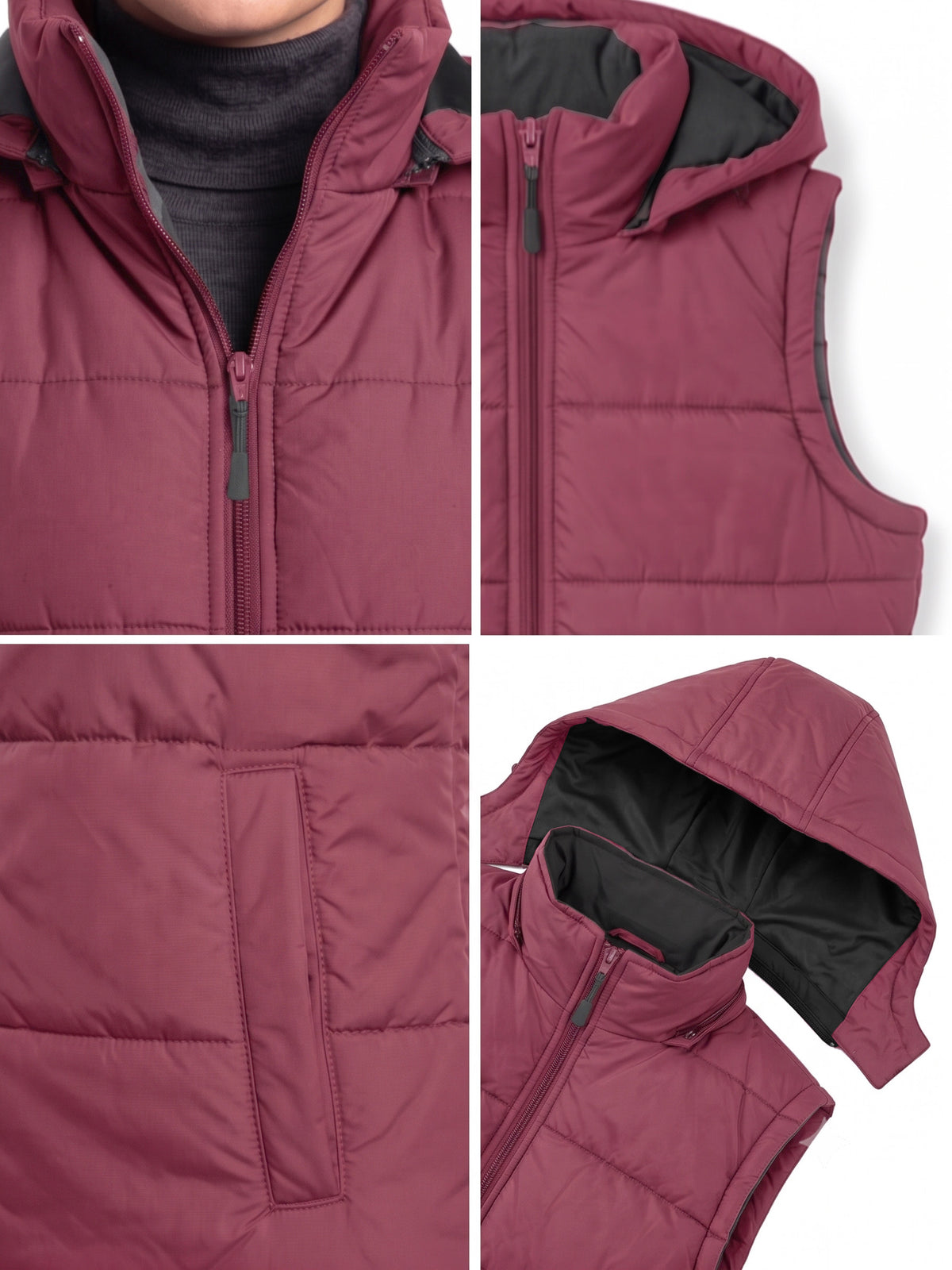 Jump USA Ladies Puffer Vest Jacket