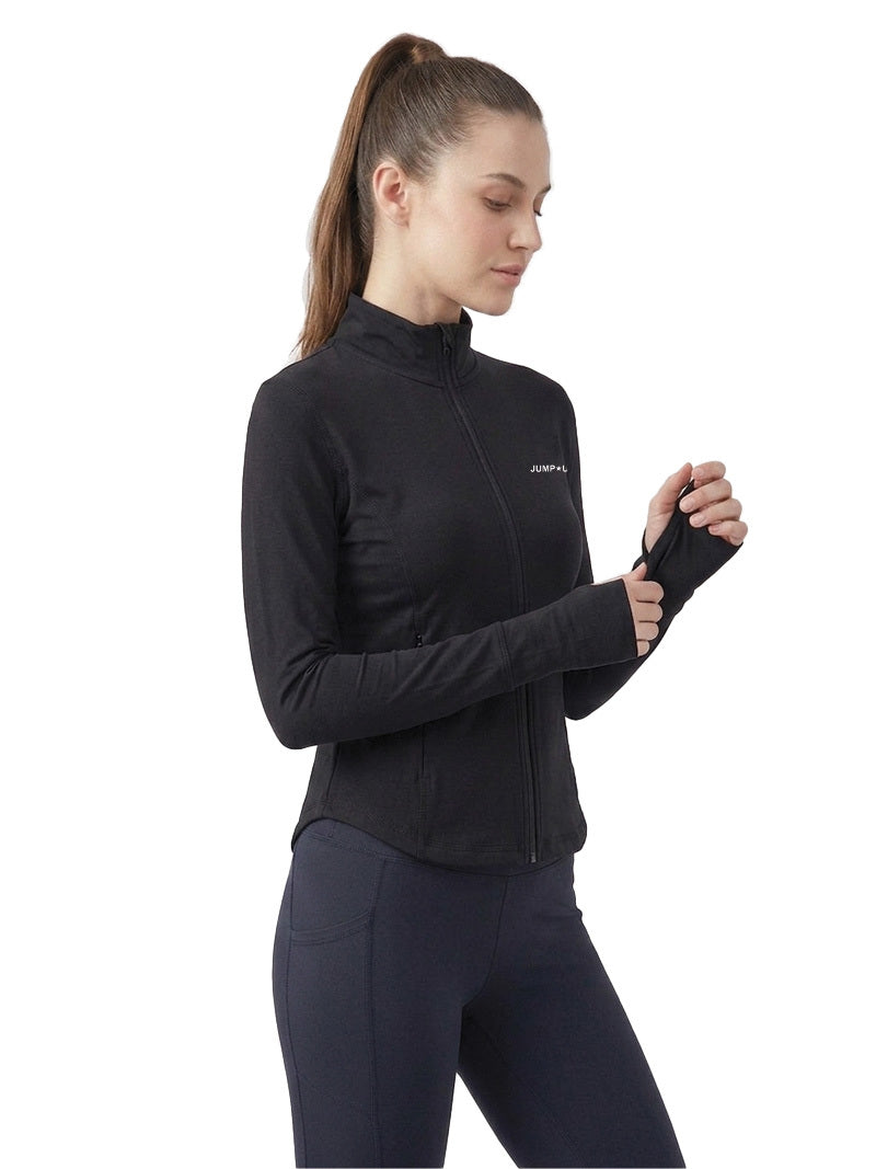 JUMP USA Ladies SculptFit Zip Sports Jacket