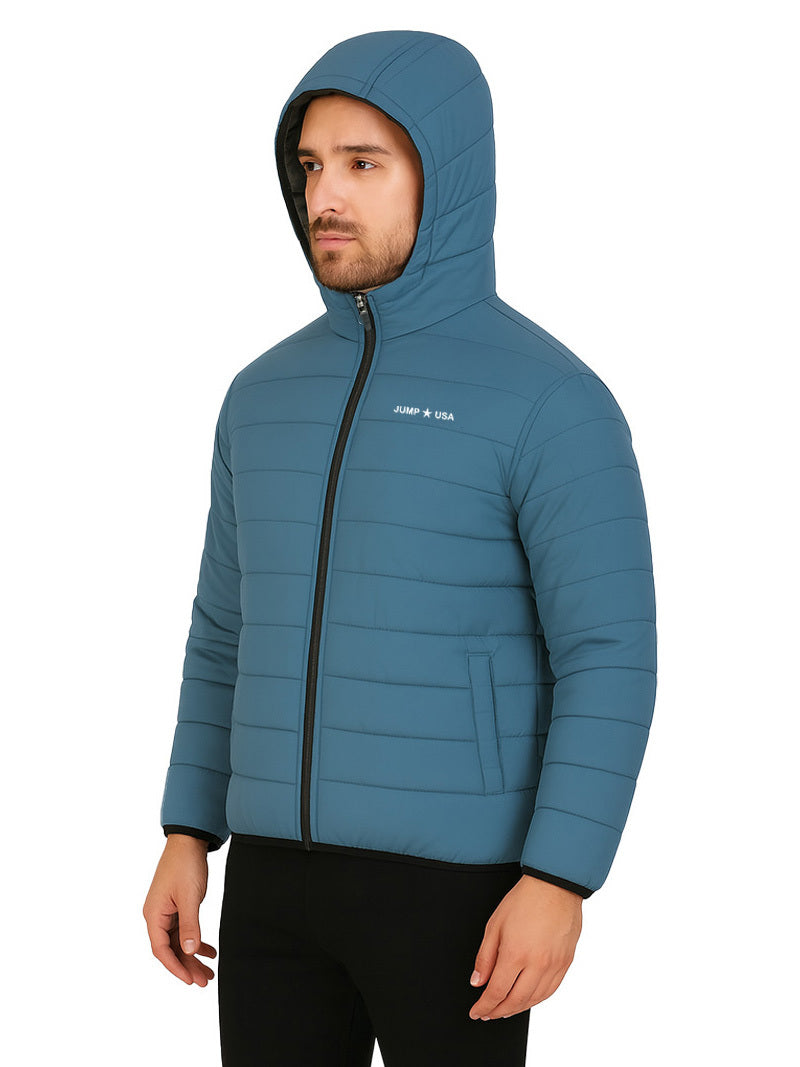 JUMP USA Men Water Resistant Bomber Jacket