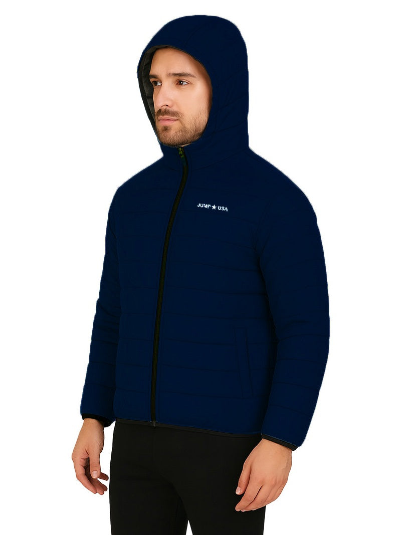 JUMP USA Men Water Resistant Bomber Jacket