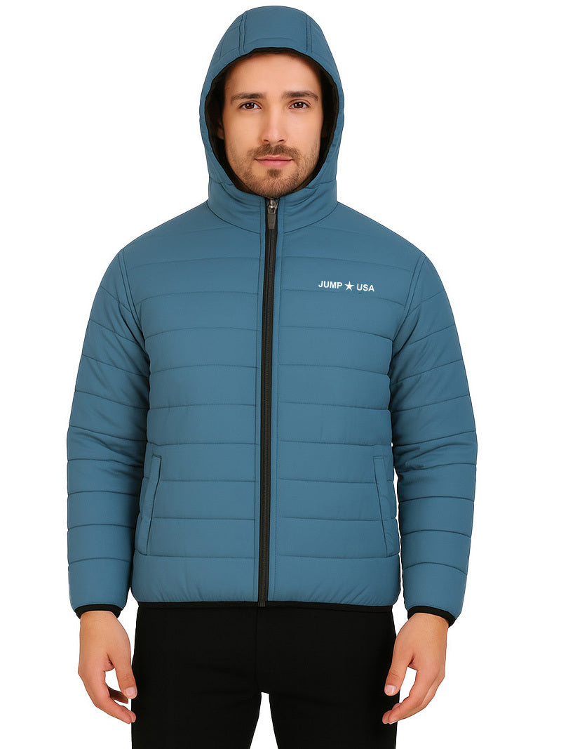 JUMP USA Men Water Resistant Bomber Jacket