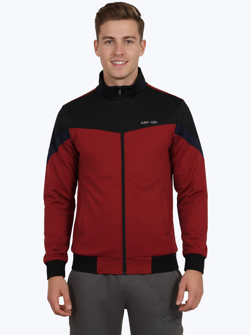 JUMP USA Men’s Colorblock Sports Jacket