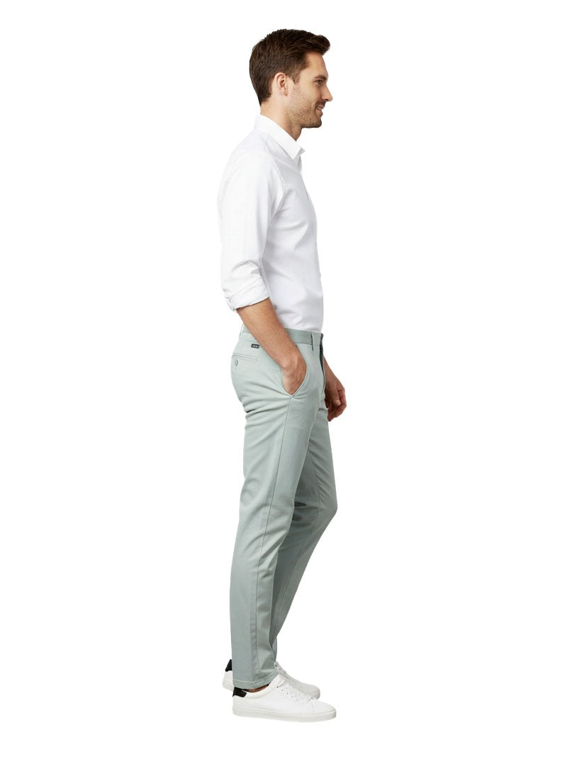 JUMP USA Men's Premium Slim Fit Sustainable Chinos