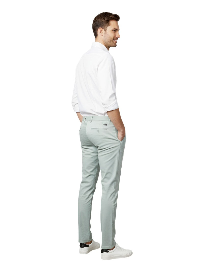 JUMP USA Men's Premium Slim Fit Sustainable Chinos